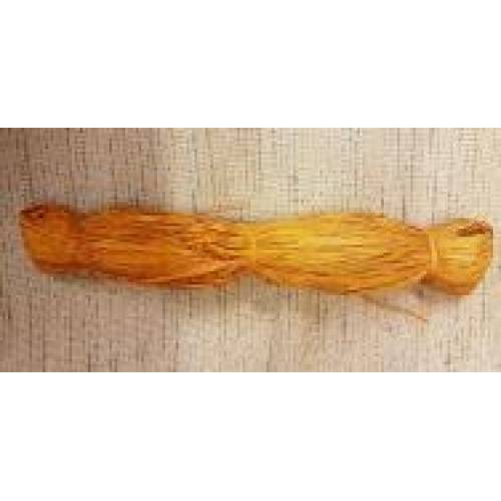 рафия натуральная оранжевая