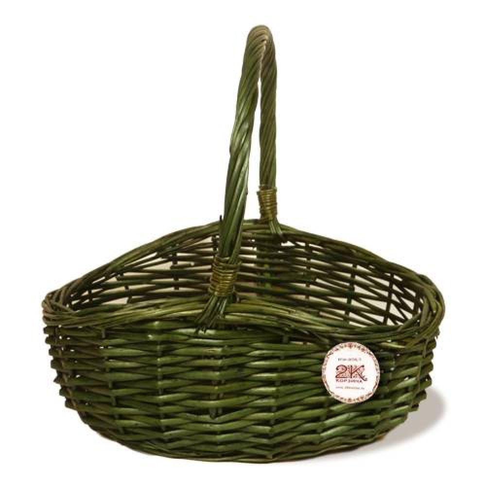 корзина плетеная из ивовой лозы №4