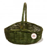 корзина плетеная из ивовой лозы №4