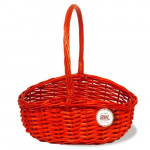 корзина плетеная из ивовой лозы №4