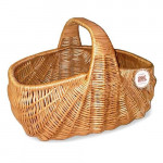 корзина плетеная из ивовой лозы