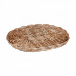 овальный плетеный лоток №10