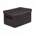 короб коричневый с крышкой №3