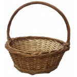 корзина плетеная из ивовой лозы №1