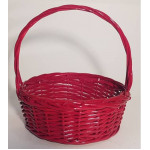 корзина плетеная из ивовой лозы №4