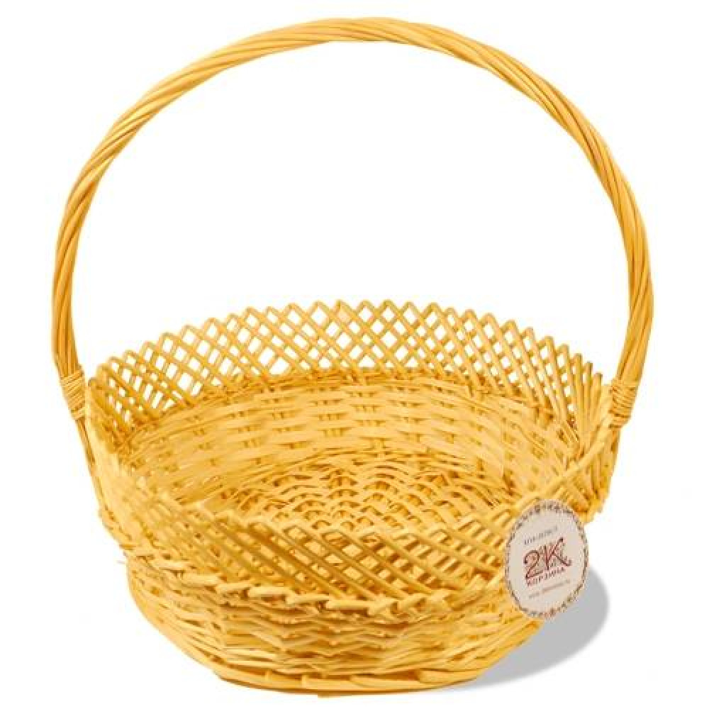 корзина плетеная из ивовой лозы №1