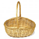 корзина плетеная из ивовой лозы №1