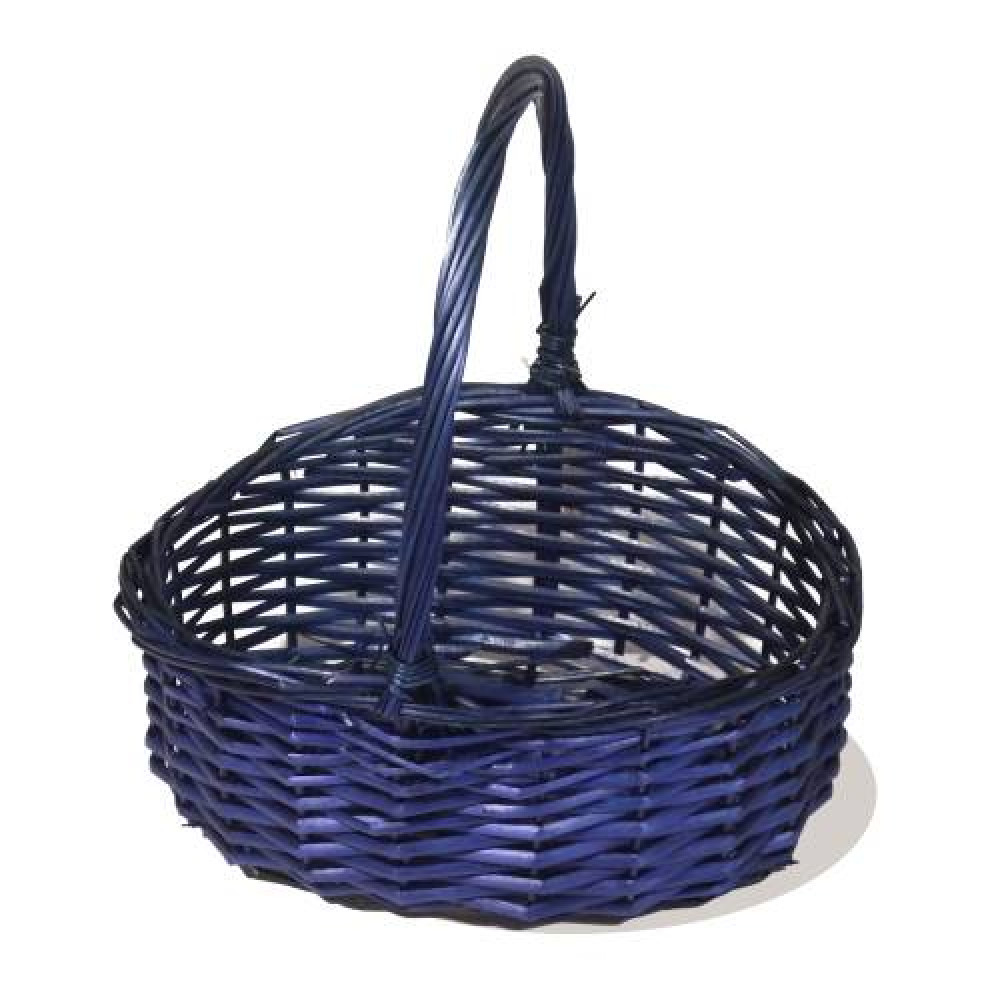 корзина плетеная из ивовой лозы №1