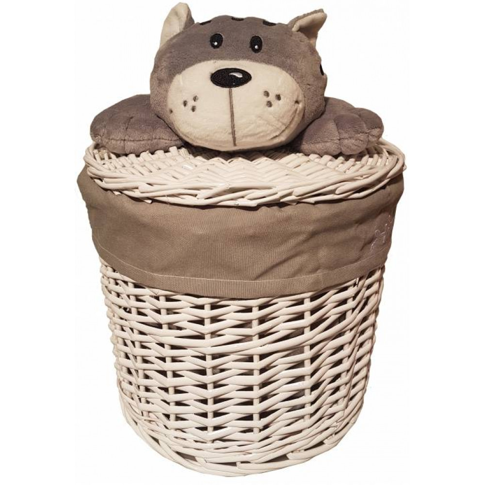 корзина плетеная из ивовой лозы №4