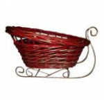 санки плетеные №2