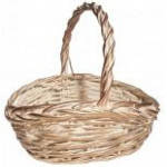 корзина плетеная из ивовой лозы №3