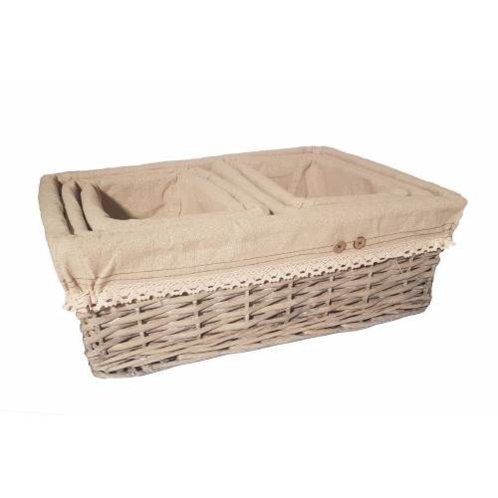 корзина плетеная №1