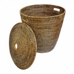 корзина для белья с крышкой и внутренними ручками №2