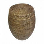 корзина для белья с крышкой и внутренними ручками