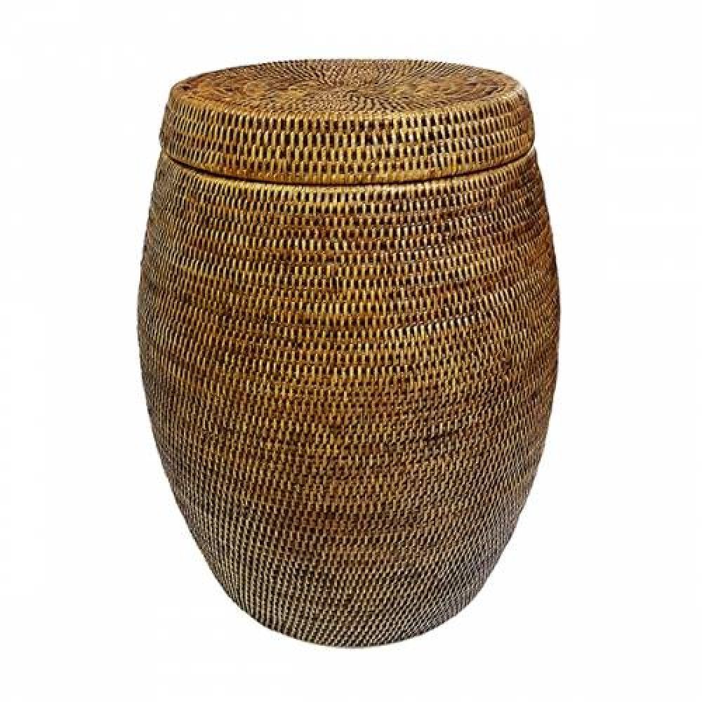 корзина бельевая с крышкой