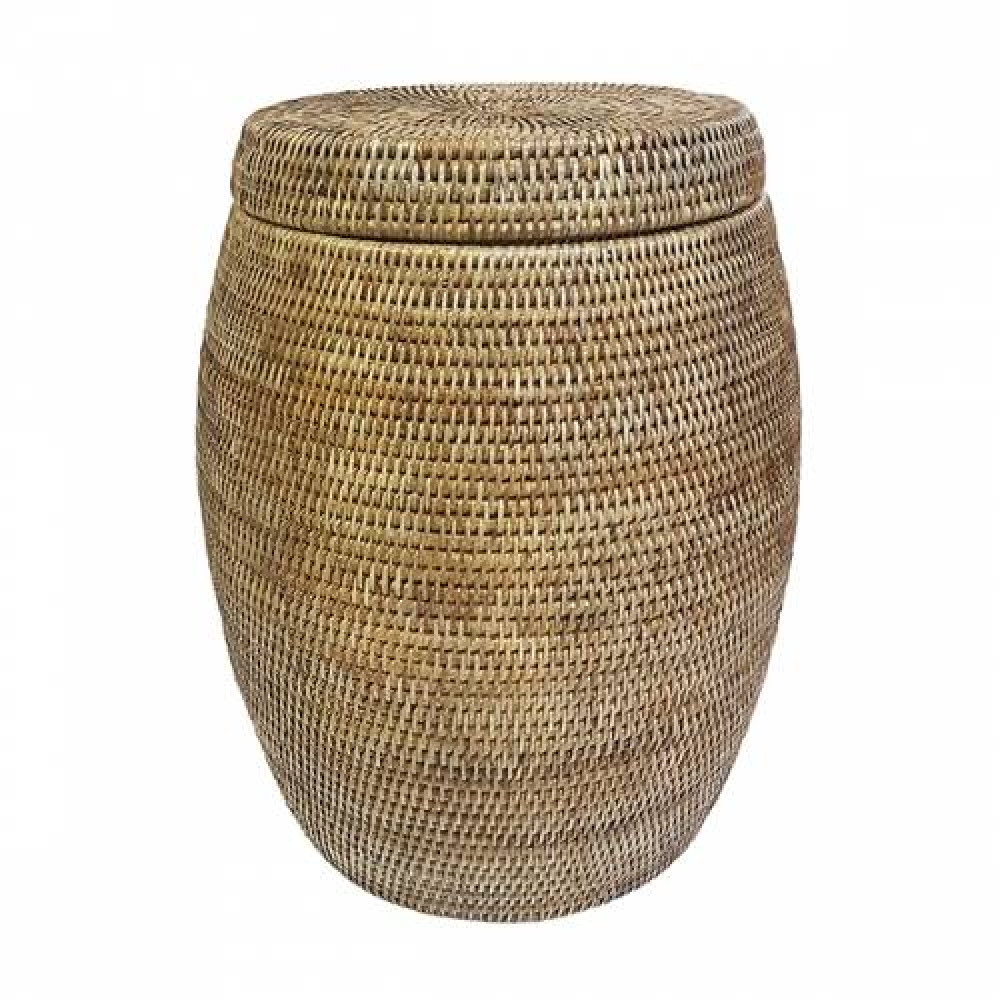 корзина бельевая с крышкой