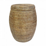 корзина бельевая с крышкой