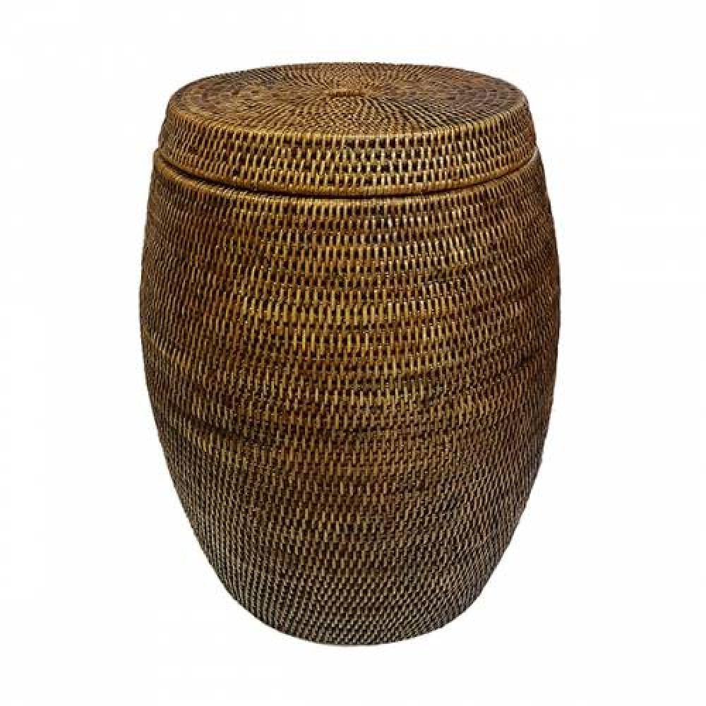 корзина бельевая с крышкой