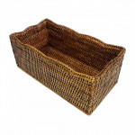 плетеный лоток для хранения cd-дисков