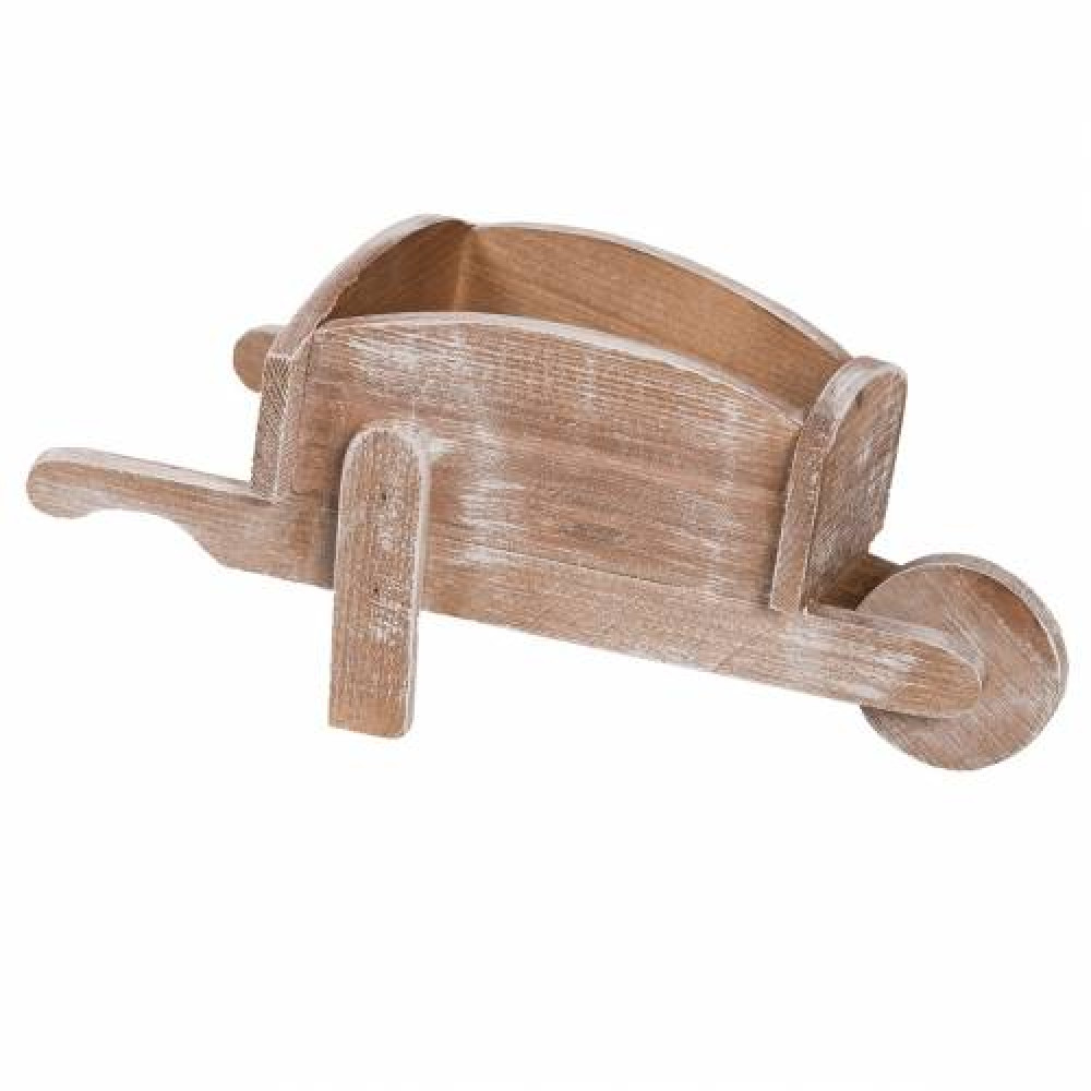 кашпо тачка мини