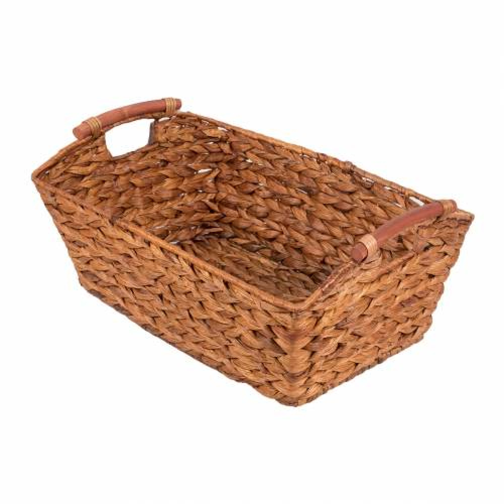 короб плетеный с деревянными ручками №3