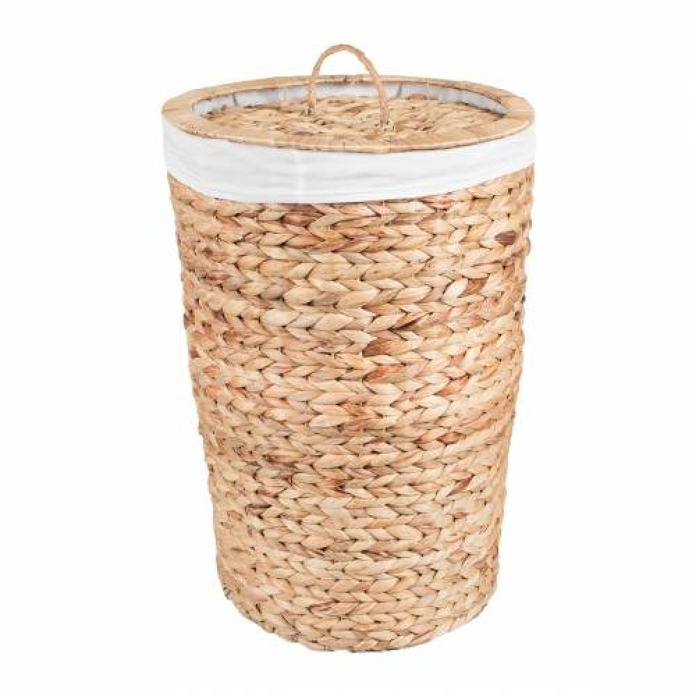 бельевая корзина с тканевым вложением №3