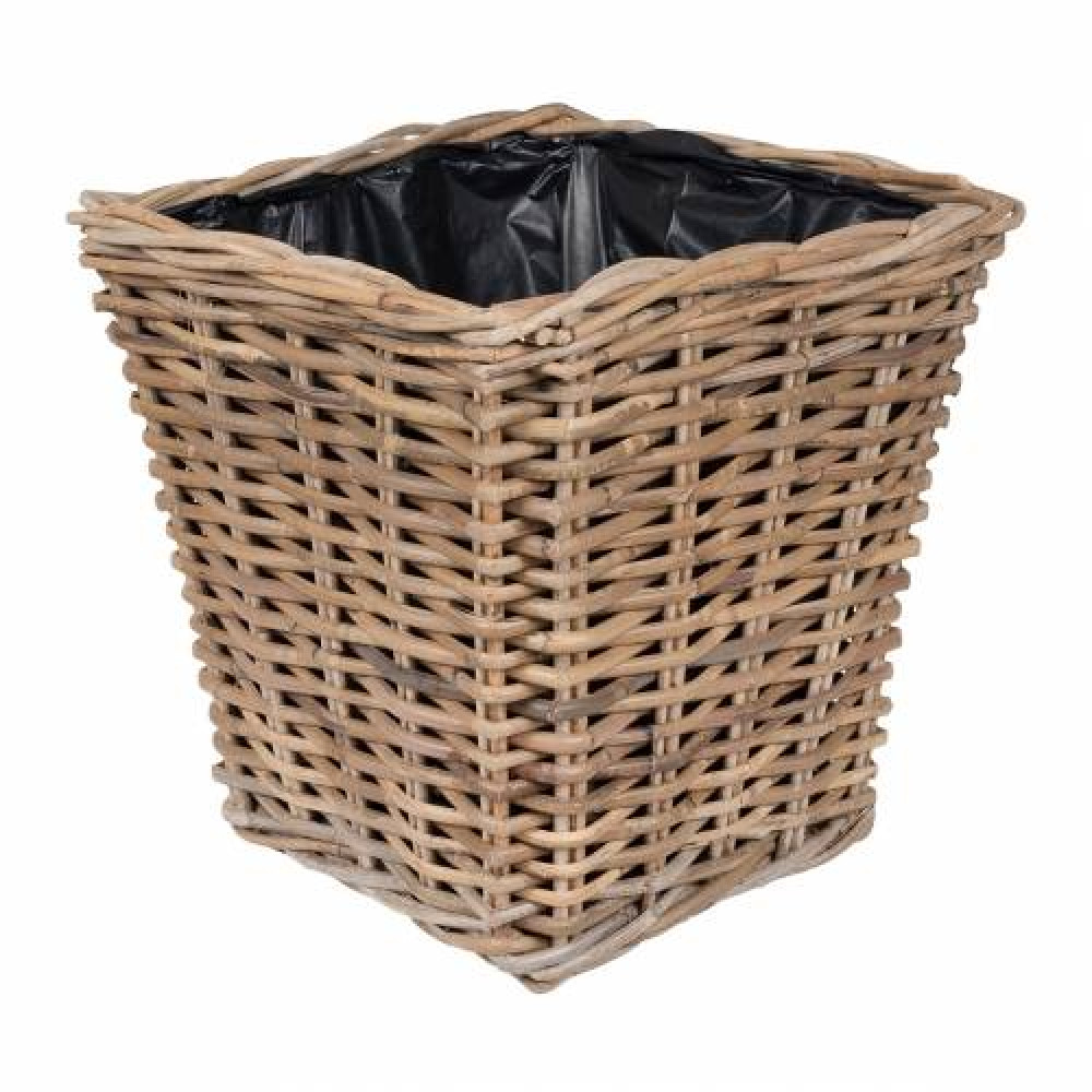 плетеная корзина №3