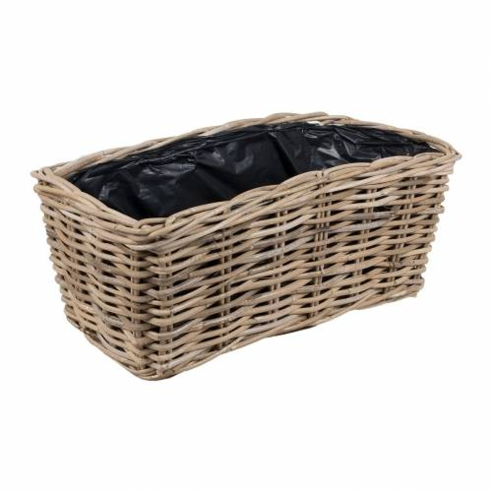 плетеная корзина №2