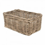 плетеная корзина без крышки