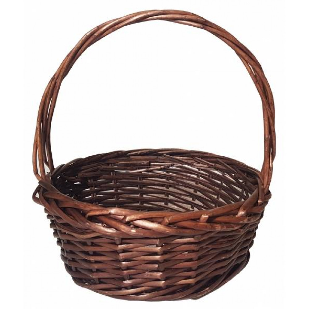 корзина плетеная из ивовой лозы №4