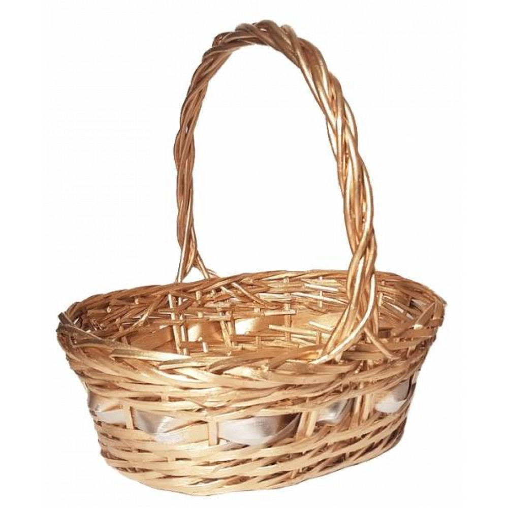 корзина плетеная из ивовой лозы №4