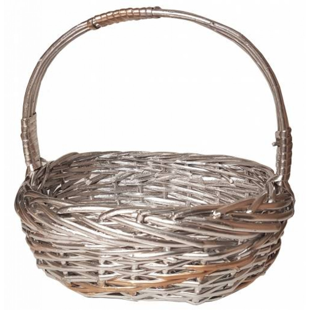 корзина плетеная из ивовой лозы №2