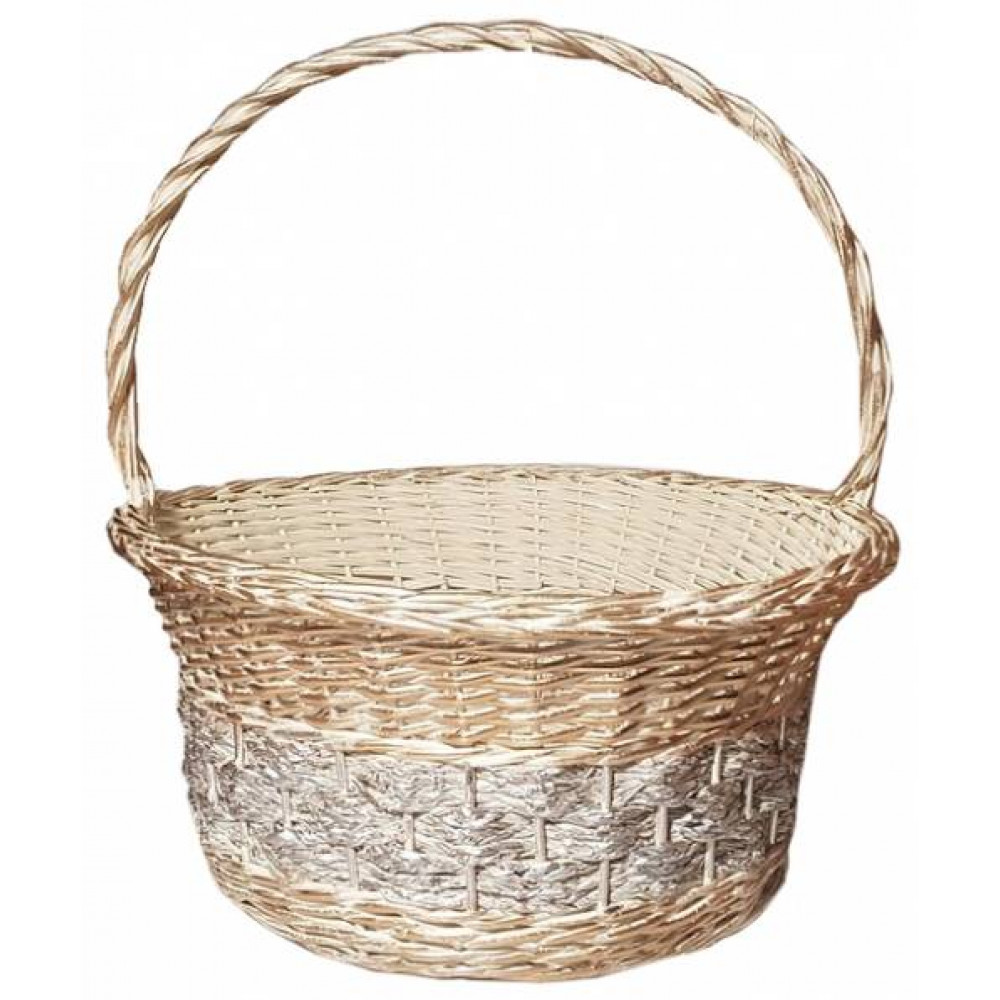 корзина плетеная из ивовой лозы №4