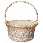 корзина плетеная из ивовой лозы №4