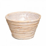 плетеный горшок №2