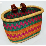 корзина для велосипеда с ремнями