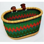 корзина для велосипеда с ремнями