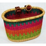 корзина для велосипеда с ремнями