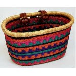 корзина для велосипеда с ремнями