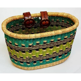 корзина для велосипеда с ремнями