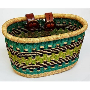 корзина для велосипеда с ремнями