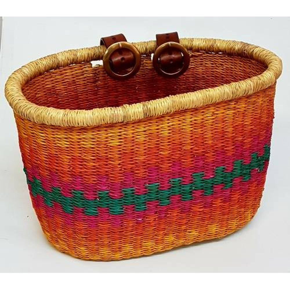 корзина для велосипеда с ремнями