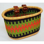 корзина для велосипеда с ремнями