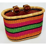 корзина для велосипеда с ремнями