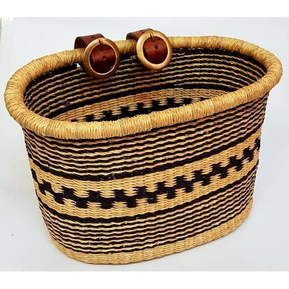 корзина для велосипеда с ремнями