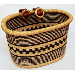 корзина для велосипеда с ремнями