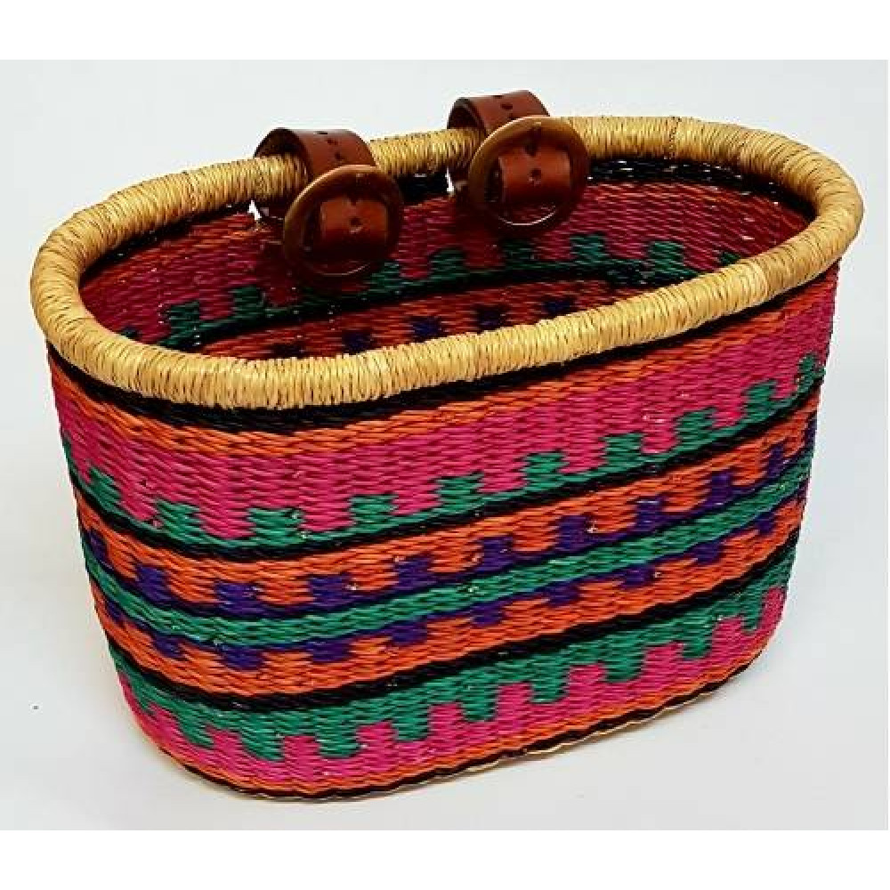 корзина для велосипеда с ремнями