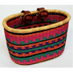 корзина для велосипеда с ремнями