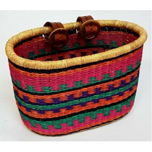 корзина для велосипеда с ремнями