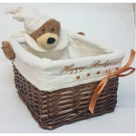 корзина плетеная из ивовой лозы №5